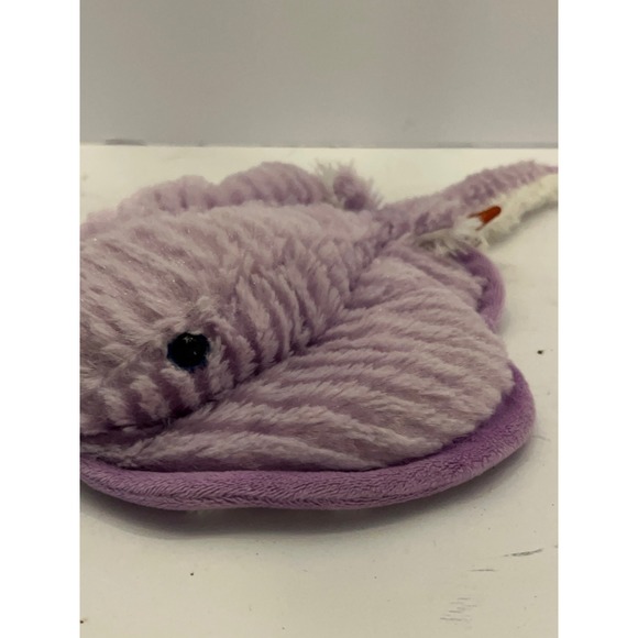 Adventure Planet Plush Purple White Stingray marine stuffed animal Rare - Picture 1 of 8